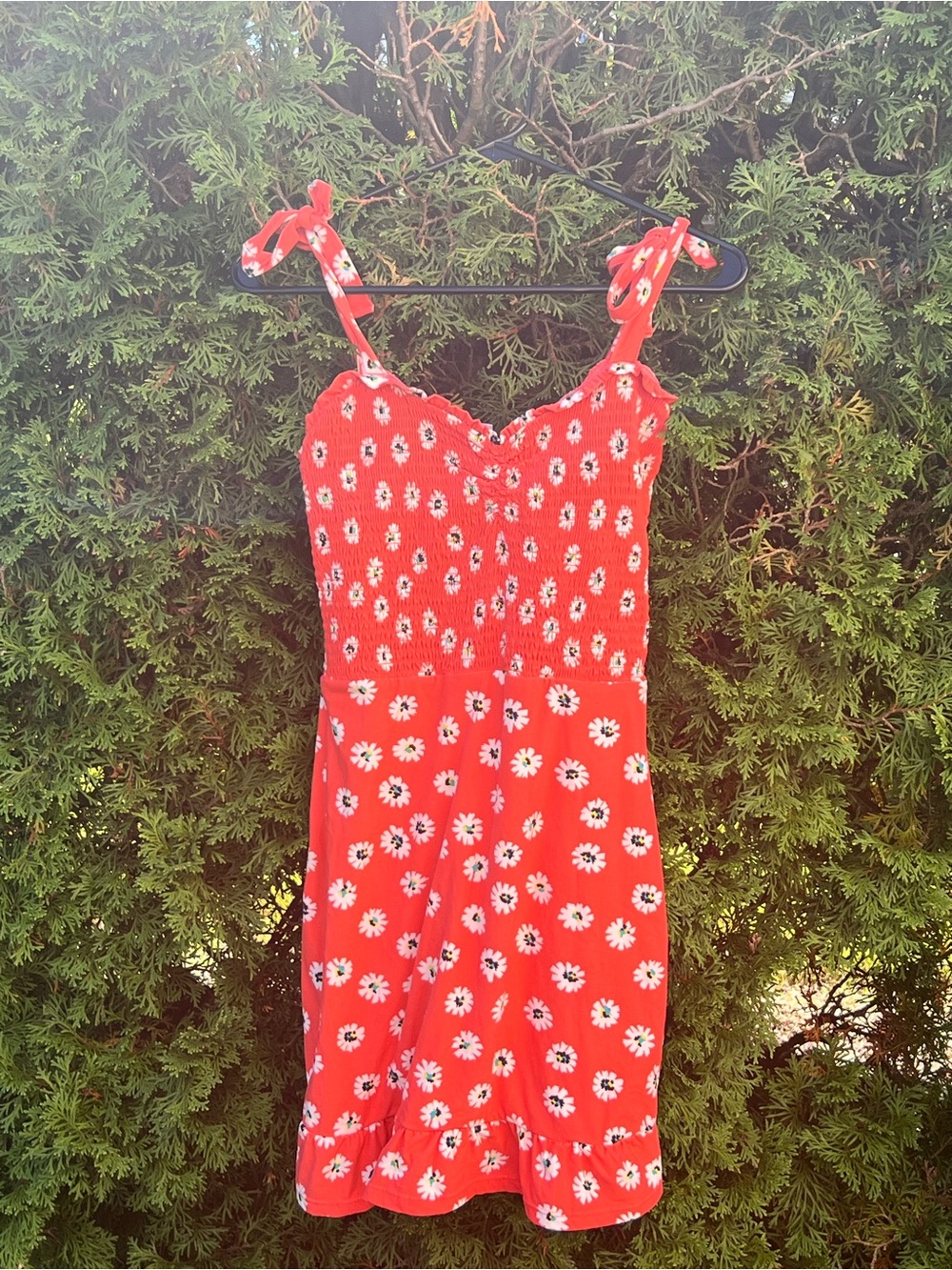 Daisy Print One-Piece Dress